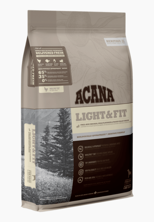 Acana Heritage - Light & Fit Dry Dog Food Dog Food Champion Pet Foods 2kg 