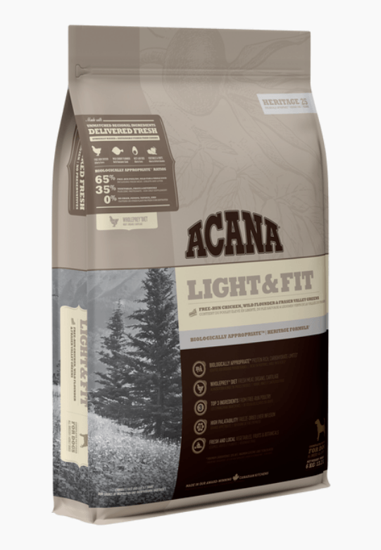 Light dry online dog food