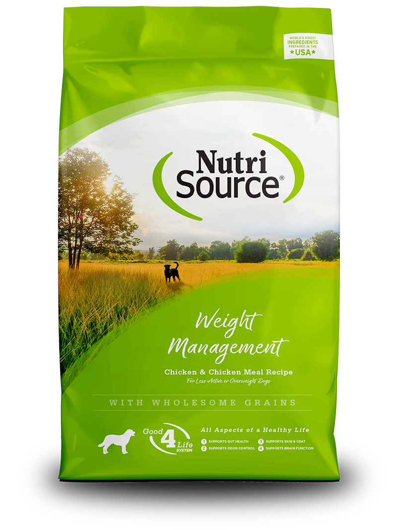 Nutri Source Weight Management Dry Dog Food - Chicken Meal & Chicken 30lb