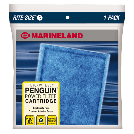 Rite-Size Marineland Bio-Wheel Penguin C Power Filter Cartridge 1-Pack Aquatic Pet Science 