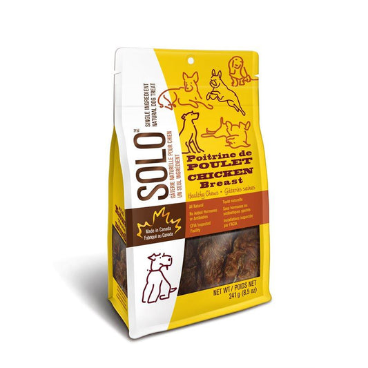 SOLO Chicken Breast Healthy Chews 241g Dog Food SOLO Pet Products 