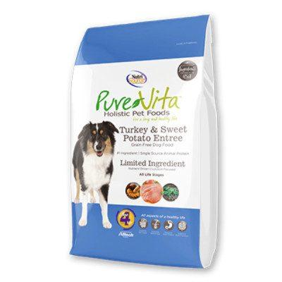 Pure Vita Holistic Dog Food GF LID Turkey and Sweet Potato 15lb Dog Food Pure Vita 