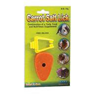 Ware Salt Lick & Holder - Carrot