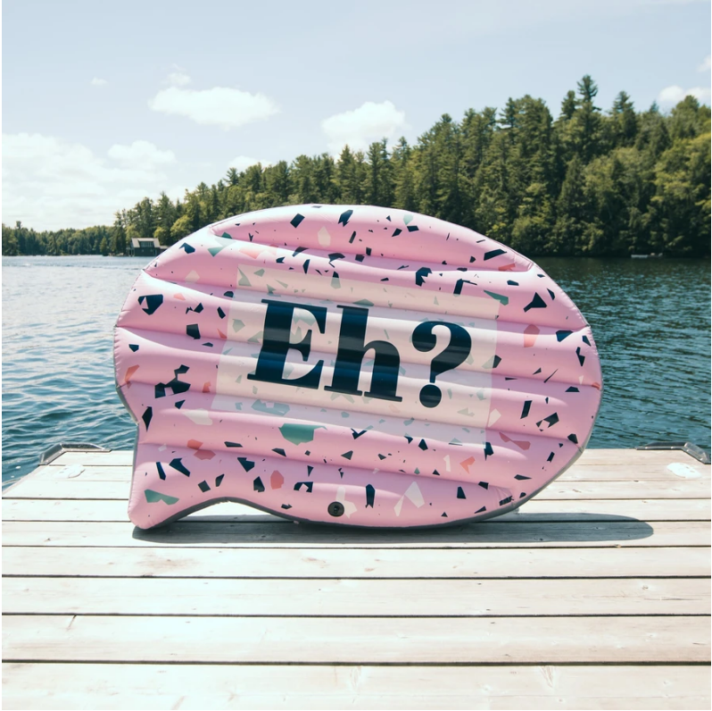 Float Eh Canadian Speech Bubble Float