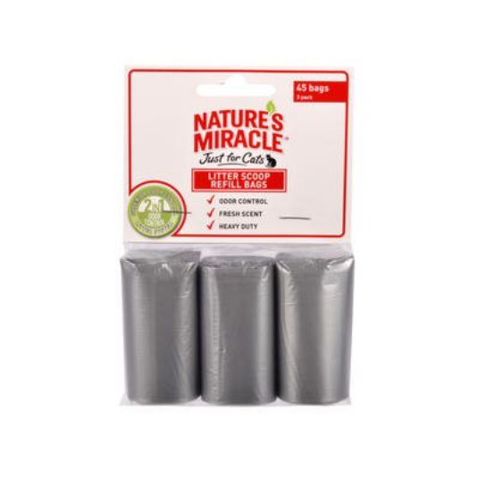 Nature's Miracle Dog/Cat Refill Bags (45 bags 3-pk)