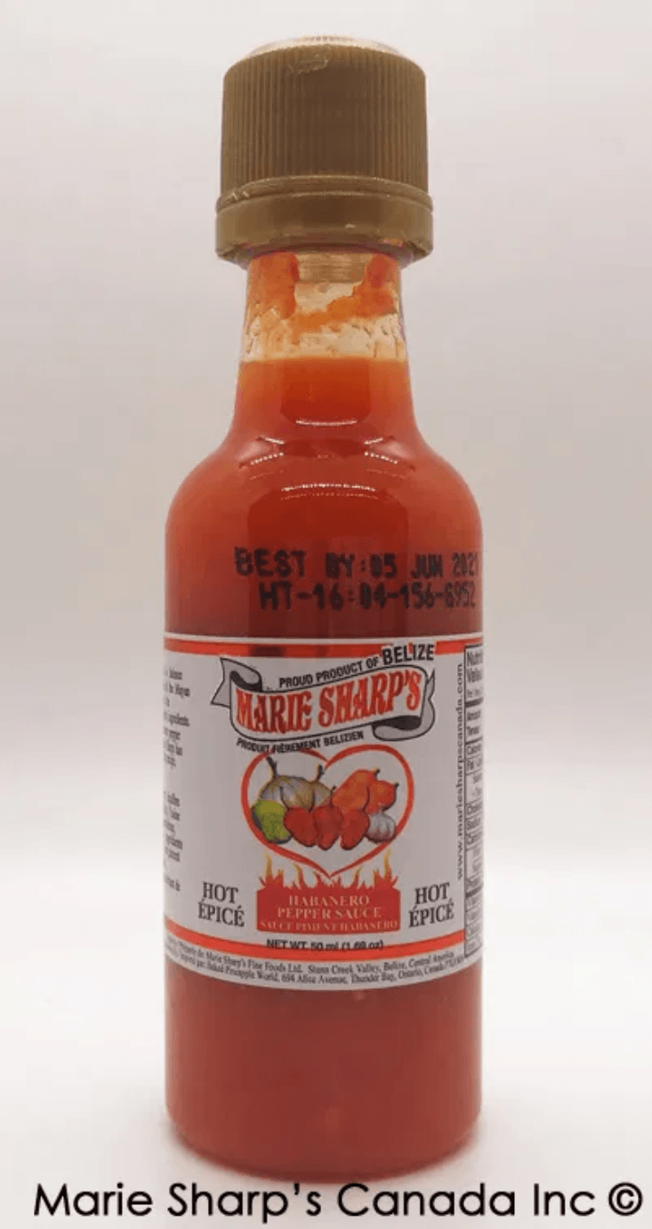 Marie Sharp's Original Hot Habanero Pepper Sauce Hot Sauce KB Depot Express 50 ml 