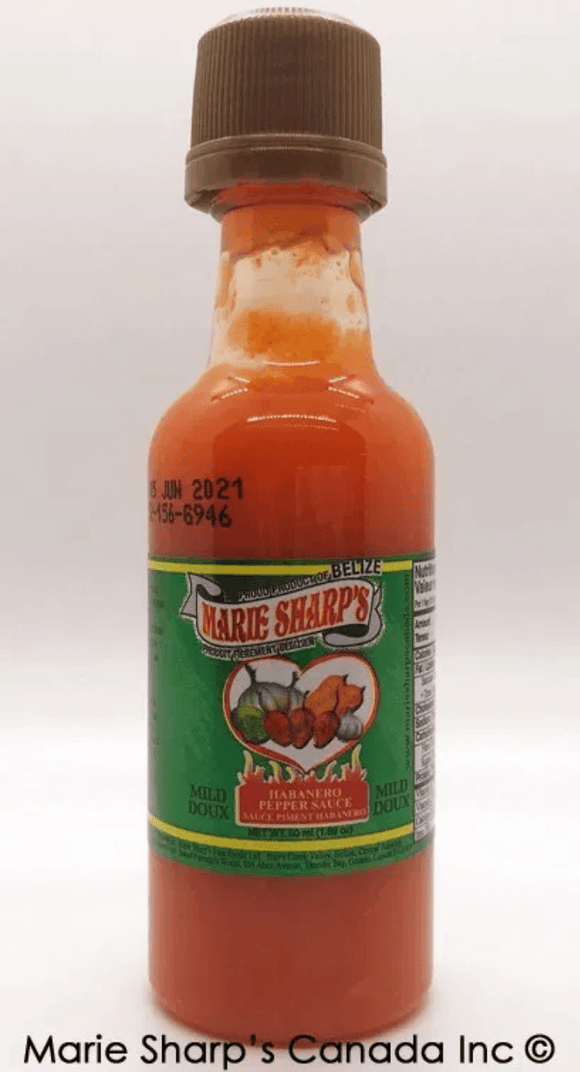 Marie Sharp's Mild Habanero Pepper Sauce Hot Sauce Marie Sharp's Canada Inc. 50 ml 