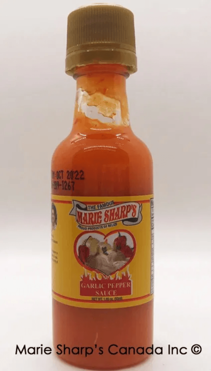Marie Sharp's Garlic Habanero Pepper Sauce Hot Sauce Marie Sharp's Canada Inc. 50 ml 