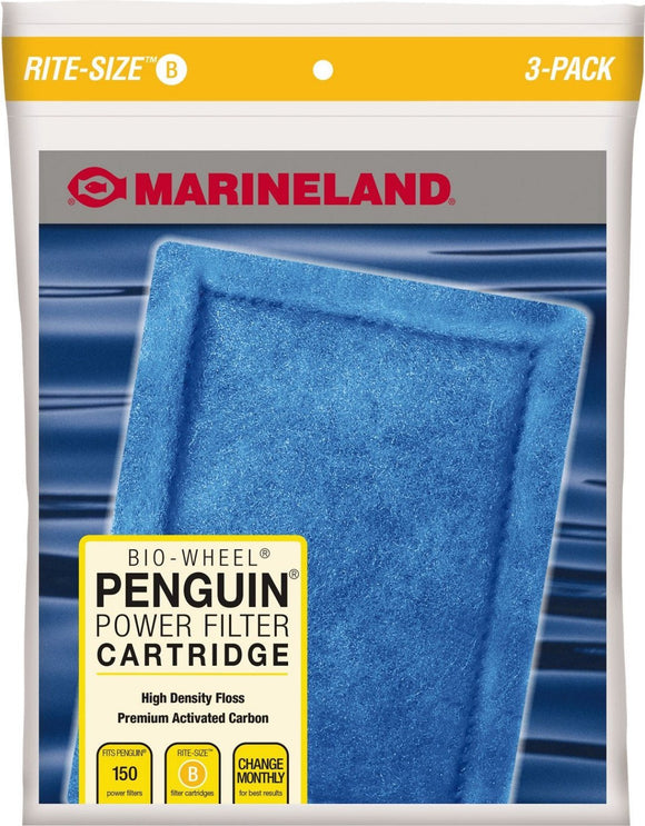 Rite-Size Marineland Penguin B Power Filter Cartridge 3-Pack Aquatic Pet Science 