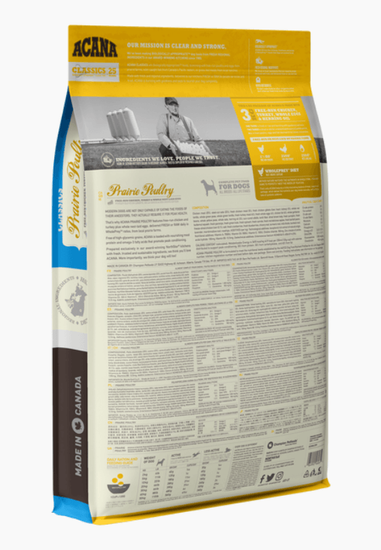 Acana Classics - Prairie Poultry Dry Dog Food Dog Food Champion Pet Foods 
