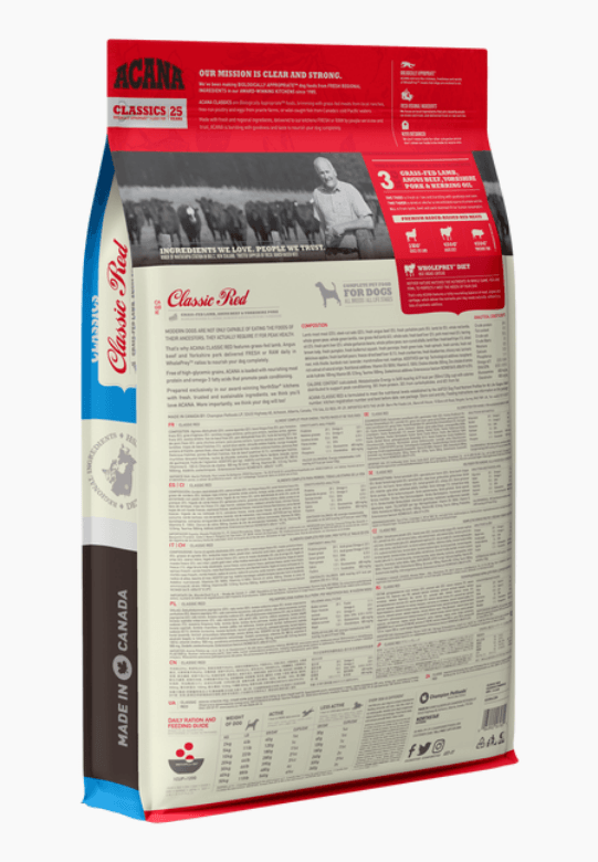 Acana Classics - Classic Red Dry Dog Food Dog Food Champion Pet Foods 