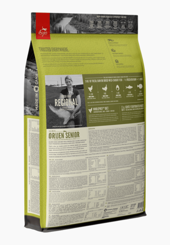 Orijen Senior Dry Dog Food Dog Food Champion Pet Foods 