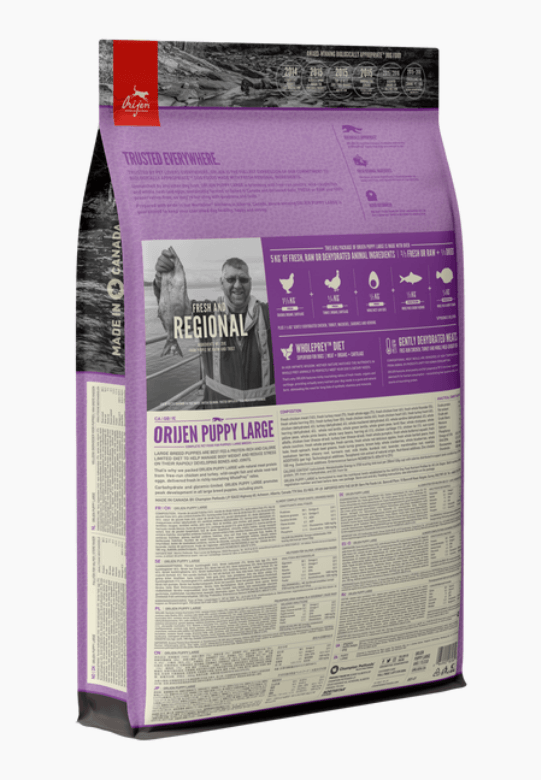 Orijen Puppy Large Dry Dog Food Dog Food Champion Pet Foods 