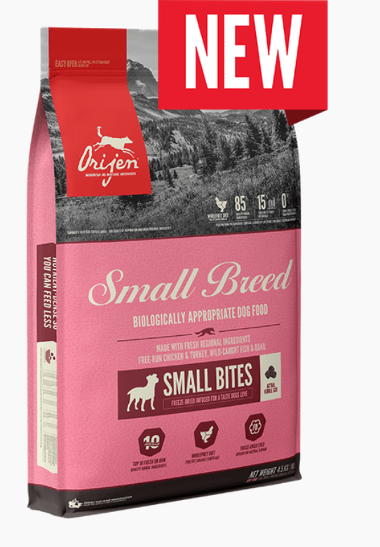Orijen Small Breed Recipe Dry Dog Food Dog Food Champion Pet Foods 1.8kg 