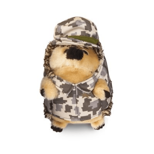 Petmate Heggies Plush Toy Army Dog Toys Pet Science 