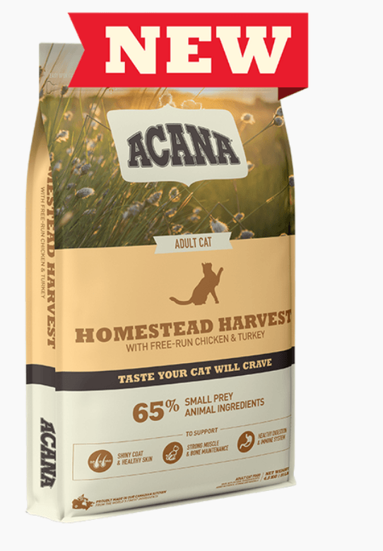 Acana Cat - Homestead Harvest Dry Cat Food Cat Food Champion Pet Foods 1.8kg 