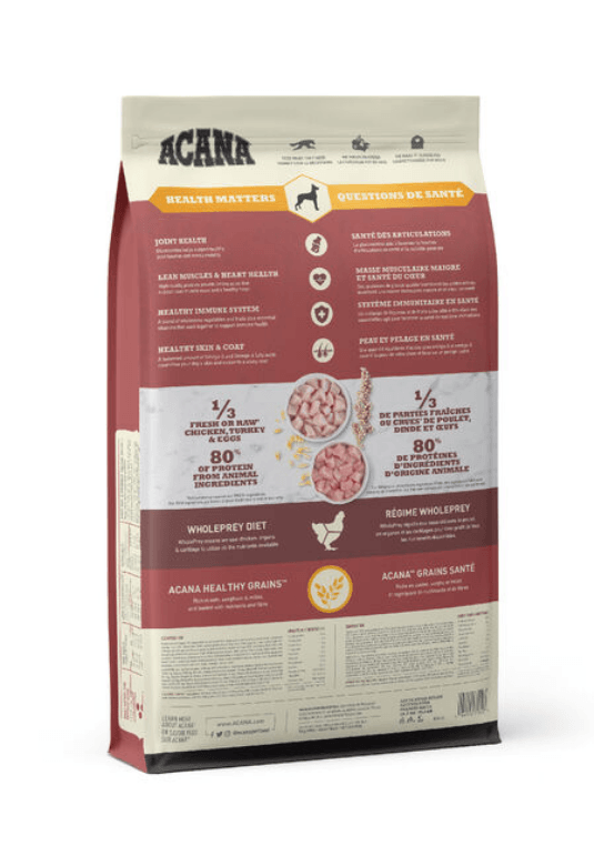 Acana Healthy Grains - Large Breed Recipe Dry Dog Food Dog Food Champion Pet Foods 