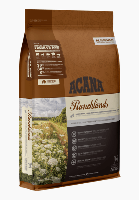 Acana Regionals - Ranchlands Dry Dog Food Dog Food Champion Pet Foods 2kg 