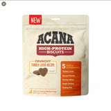 Acana High Protein Biscuits 255g Dog Treats Champion Pet Foods Crunchy Turkey Liver Recipe - Small 