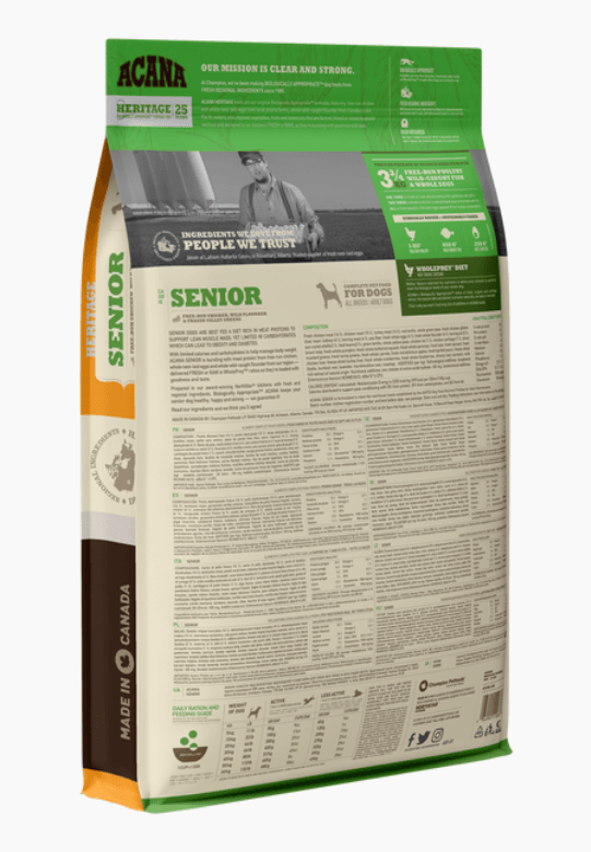 Acana Heritage - Senior Dry Dog Food Dog Food Champion Pet Foods 