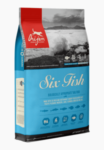 Orijen Six Fish Recipe Dry Dog Food Dog Food Champion Pet Foods 2kg 