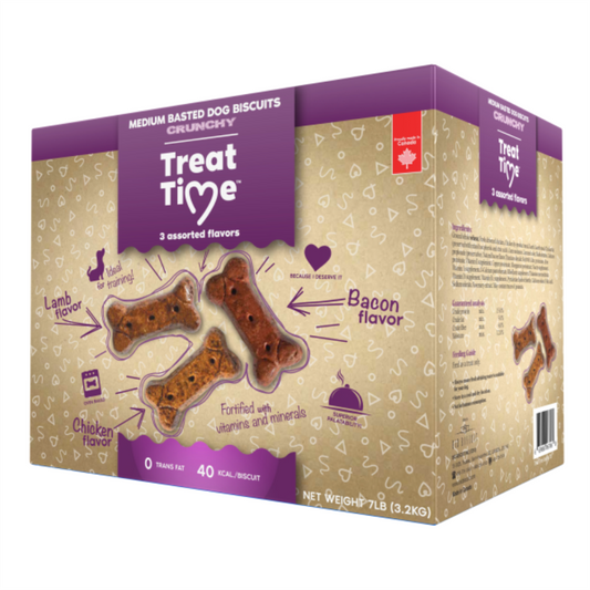 Treat Time Assorted Dog Biscuits 7lb