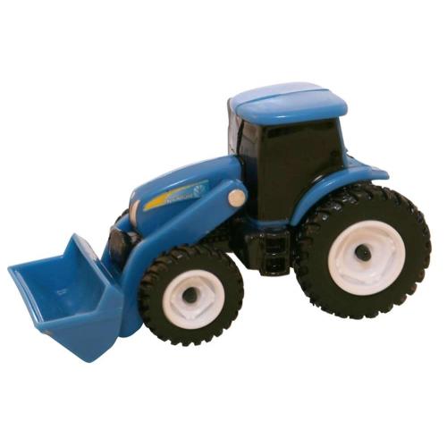 ERTL New Holland Blue Tractor with Loade