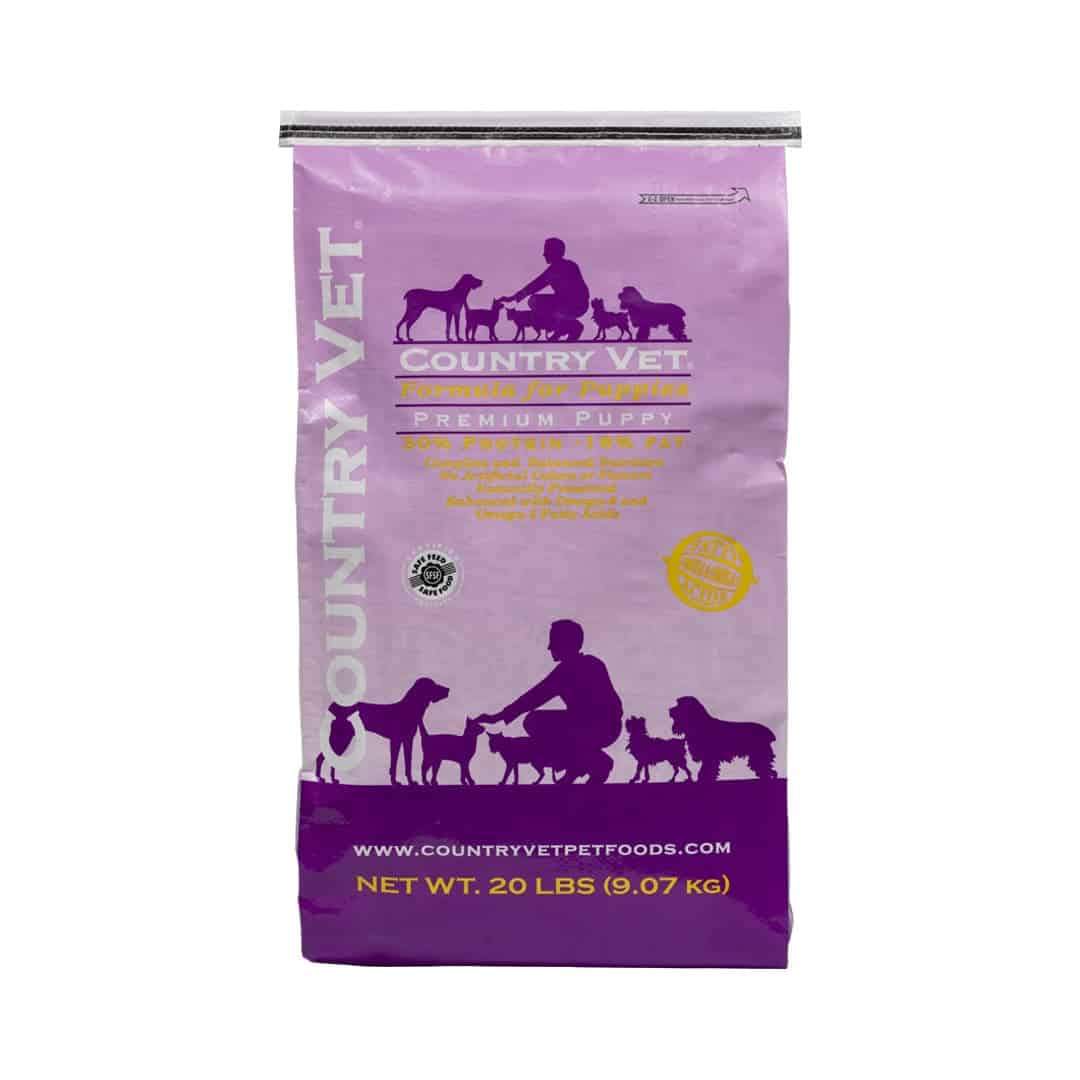 Premium Puppy Dog Food Country Vet 