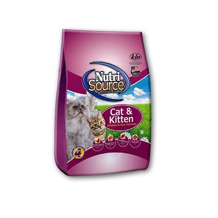 Nutrisource Cat & Kitten Chicken & Rice Formula Dry Food 1.5lb