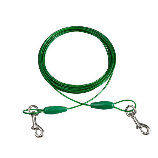 Tie-Out Cable - Med. 25ft Blue