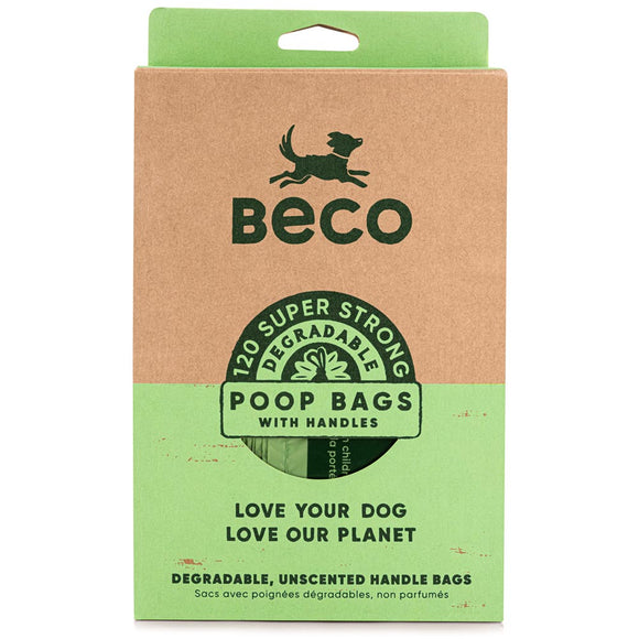 Beco Unscented Degradable Handle Bags (120)
