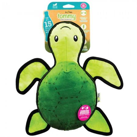 Beco Pets Rough & Tough Tommy the Turtle Dog Toys Kane Vet Supplies 