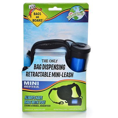 Bags on Board Bag-Dispensing Retractable Leash Mini (45 bags) Dog Supplies Bags on Board 