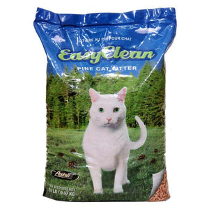 Easy Clean Pine Cat Litter 20lb Cat Supplies Pestell Pet Products 
