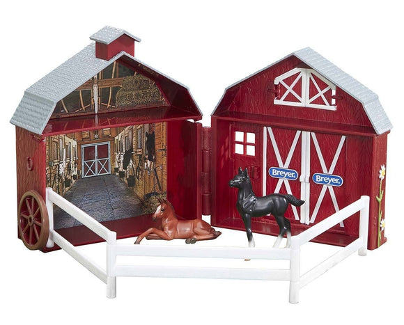 Friendship Foals Pocket Barn Toy Breyer 