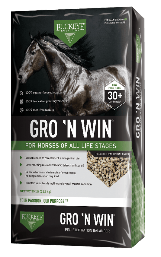 Grow'n Win Horse Feed Buckeye 