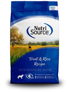 Nutri Source Trout and Brown Rice Recipe 5Lb