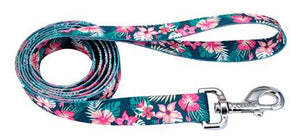 Pet Attire Styles Tropical Flower Dog Collar 6ft