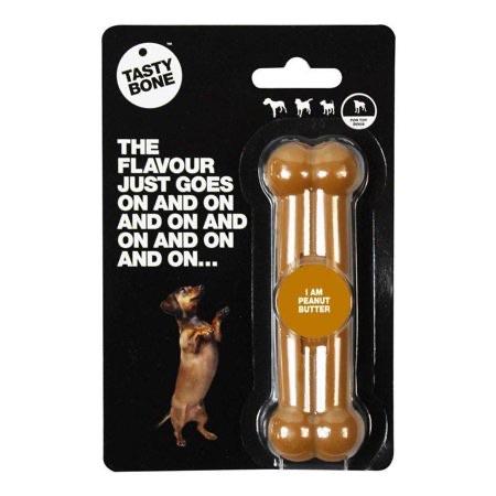 Toy Tasty Bone Dog Toy Kane Vet Supplies Peanut Butter 
