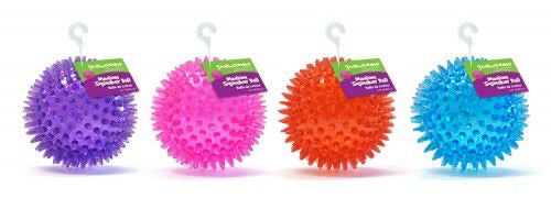 Gnawsome Squeaker Ball Dog 1pc 2.5in