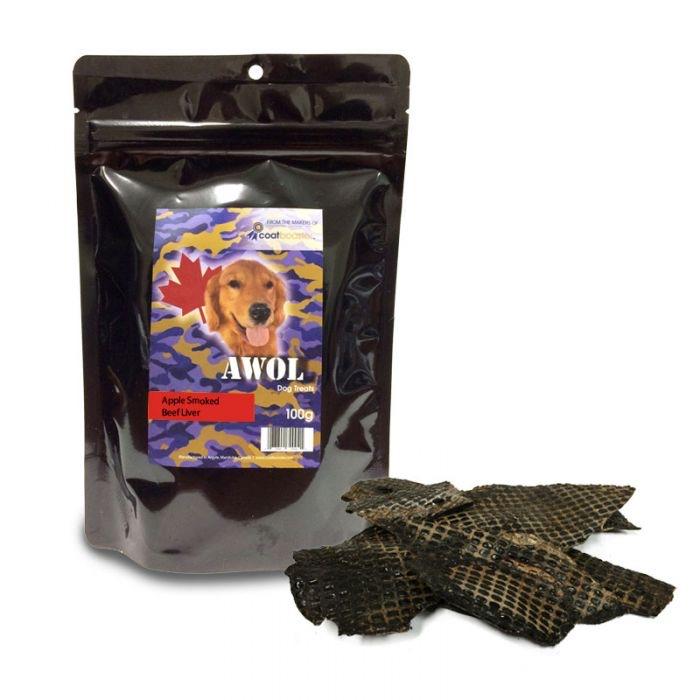 Apple Smoked Dehydrated Beef Liver Kane Vet Supplies 