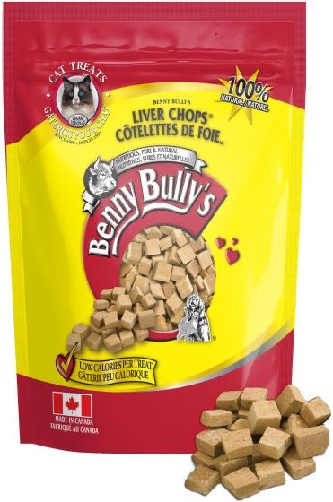 Benny Bully Liver Chops Cat 12x30g