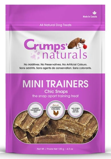 Crumps Chic Snaps Dog 120g