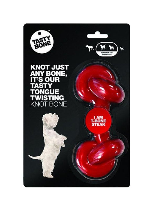 Tasty Bone Dog Toy Kane Vet Supplies T-Bone Steak 