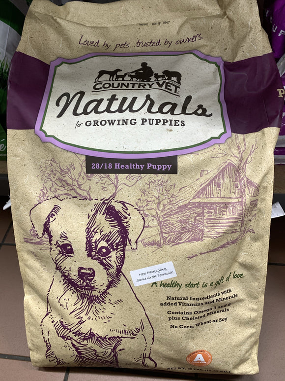 Country Vet Growing Puppies Formula Puppy Food Dog Food Country Vet Naturals 35lb 