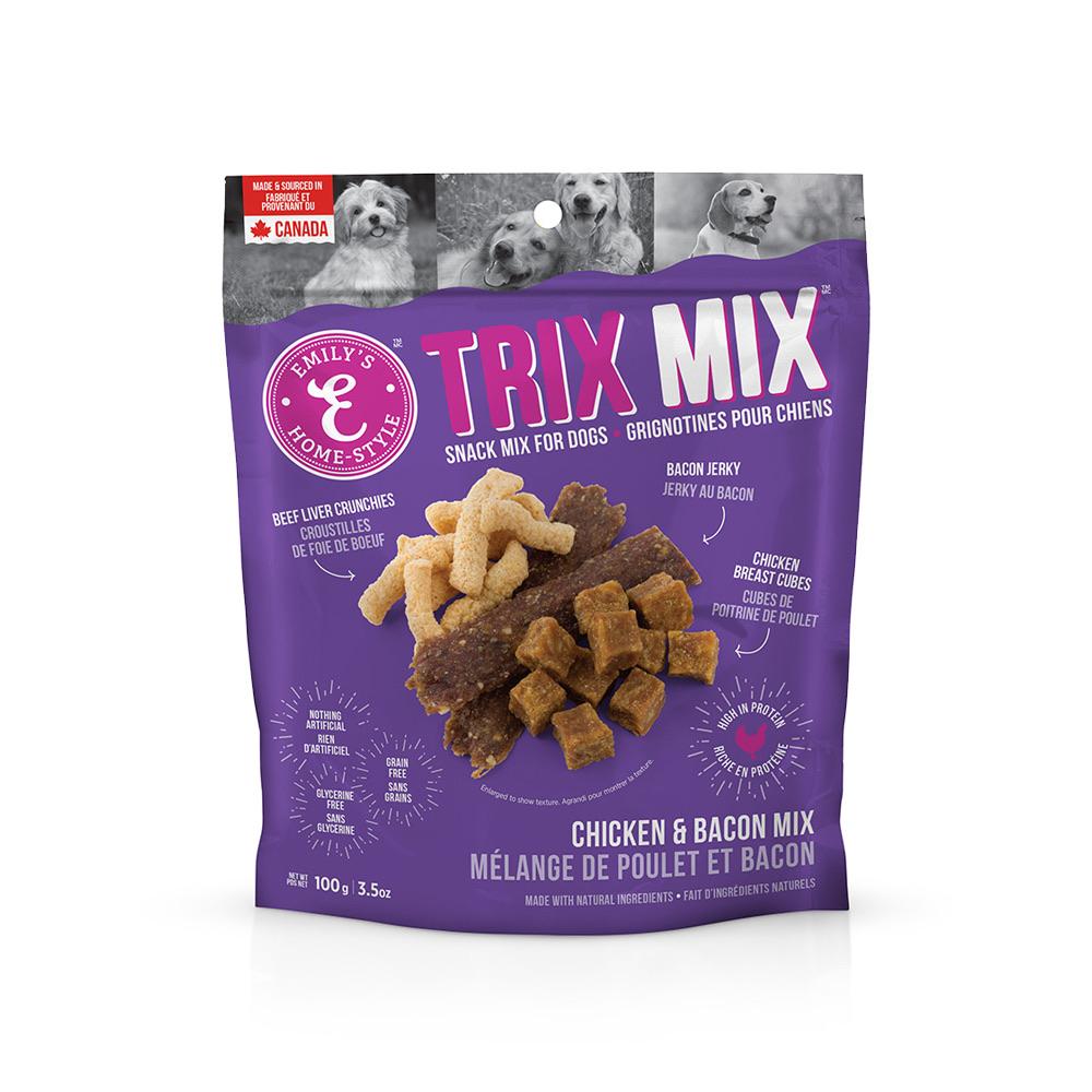Chicken and Bacon Trix Mix Dog Treats Kane Vet Supplies 100 Grams 