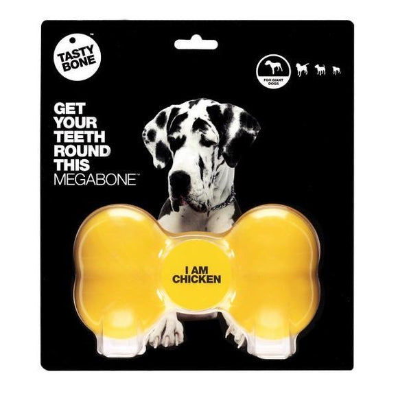 Megabone - I am Chicken Dog Toy Kane Vet Supplies 