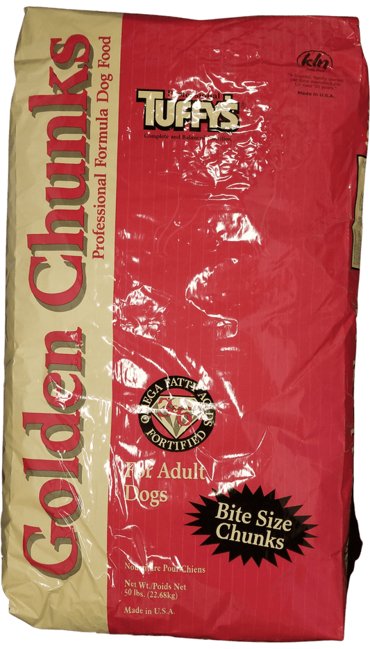 Tuffy’s Golden Chunks Dog Food Nutri Source 