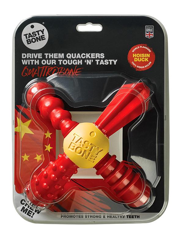 Quattrobone Large Dog Toy Kane Vet Supplies Hoisin Duck 