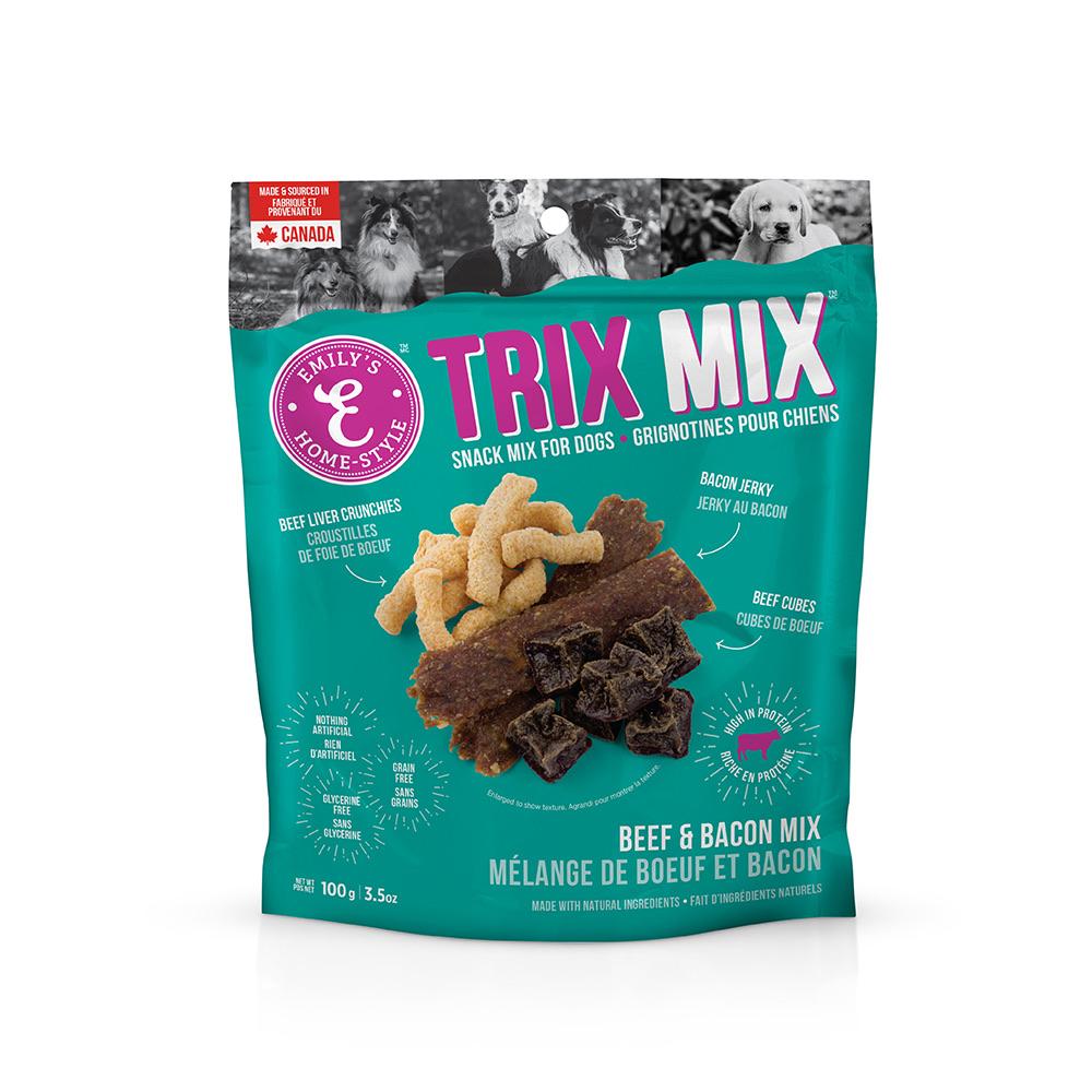 Beef and Bacon Trix Mix Dog Treats Kane Vet Supplies 100 Grams 